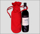 Wine Bottle Drawstring Bag