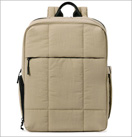 Quilted Laptop Backpack
