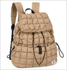 Quilted Drawstring Backpack