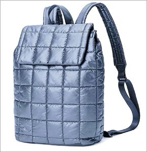 Quilted Flap Backpack