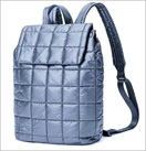 Quilted Flap Backpack