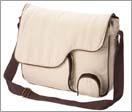 Canvas laptop messenger bag