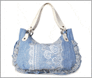 Jean shoulder bags
